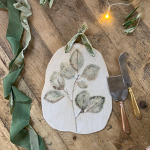 Leaf hanging platter